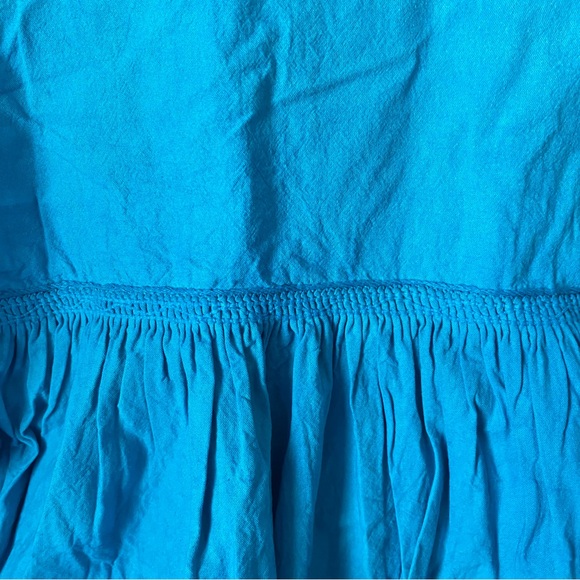 Blue Embroidered Tunic Top - Picture 7 of 7